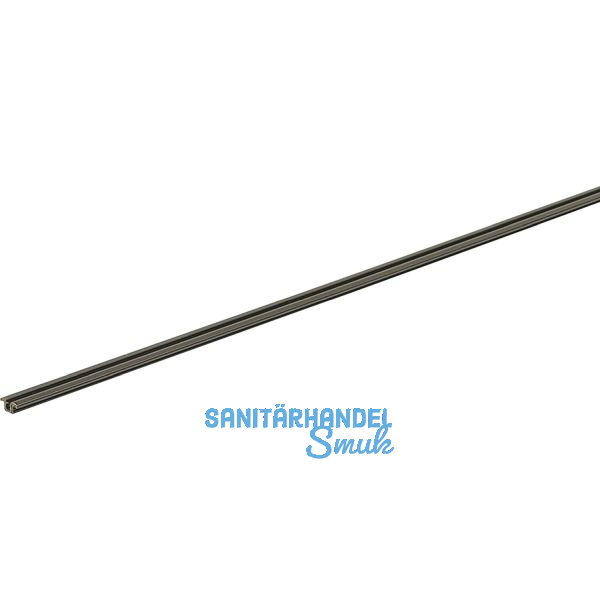 HETTICH SlideLine 55 Einfach- F�hrungsprofil, 4000 mm, Kunststoff braun