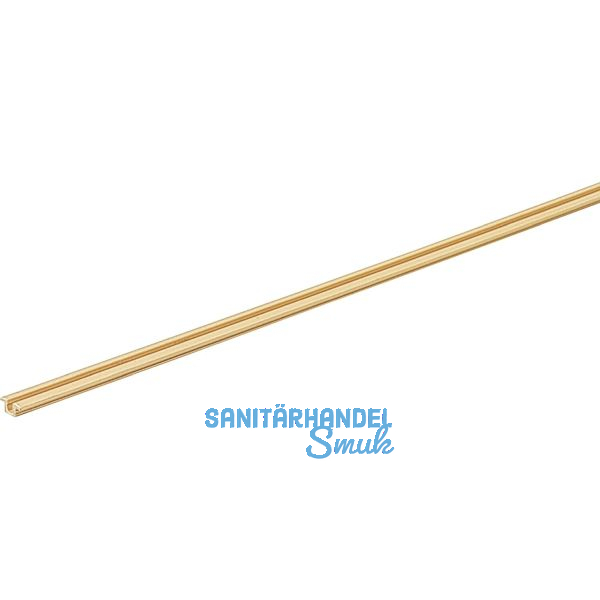 HETTICH SlideLine 55 Einfach- F�hrungsprofil, 4000 mm, Kunststoff beige