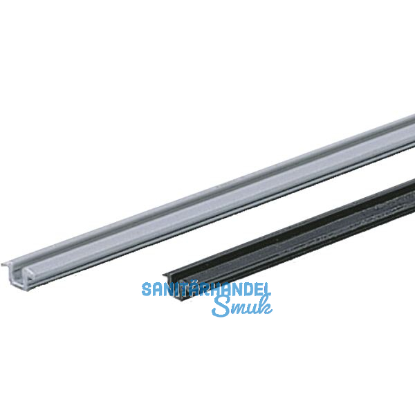 HETTICH SlideLine 55 Einfachf�hrungsprofil, 4000 mm, Aluminium silber eloxiert