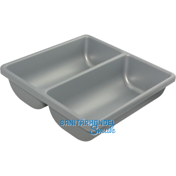 AGOFORM Einlegeschale Scoop II Kunststoff Silber