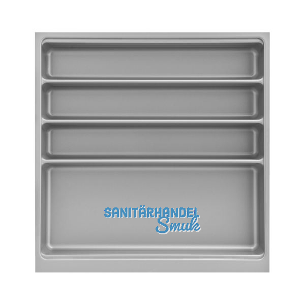 Besteckeinsatz Scoop II Set KB 550 mm Kunststoff Silber