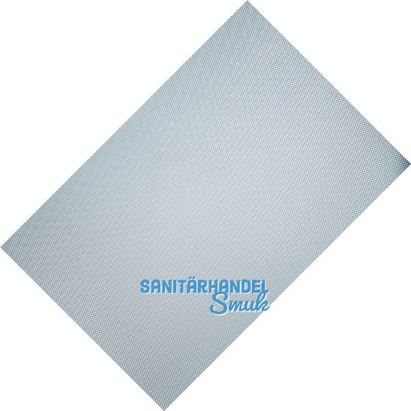 AGOFORM Antirutsch-Einlegematte Solid Breite 474 mm Silbergrau