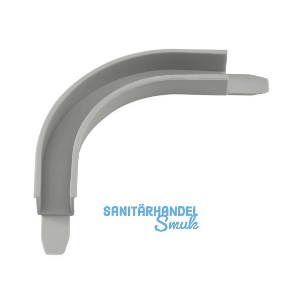 REHAU F�hrungsbogen 90�, Kunststoff lichtgrau