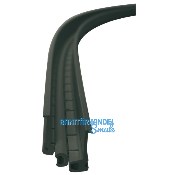 REHAU F�hrungsschiene FLEX,2500mm, Kunststoff schwarz