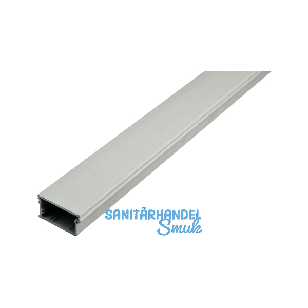 REHAU Abschlussleiste, Breite 47 mm, H�he 25 mm, Kunststoff silber