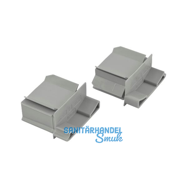 REHAU Gleiter f�r Abschlussleiste, Kunststoff lichtgrau