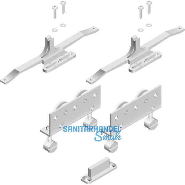 CINETTO PS06 Beschl�gegarnitur nicht verstellbar, Tragkraft 40k g,1 t�rig