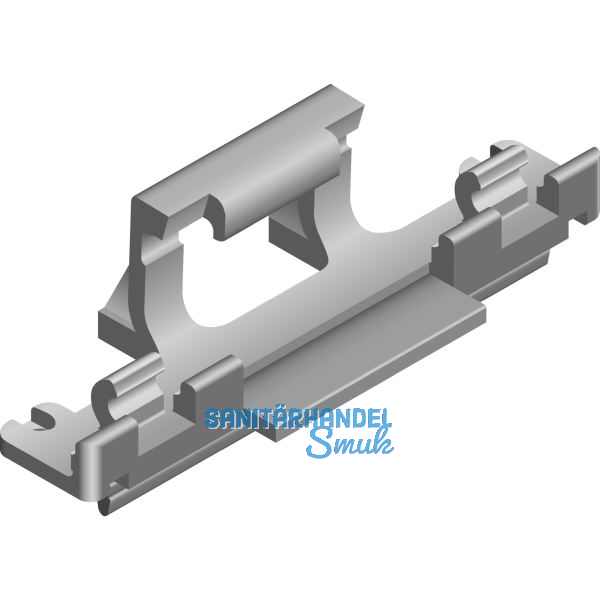 CINETTO PS06/PS40/PS48 Clipteil zu F�hrungsschiene zum Einnuten, schwarz