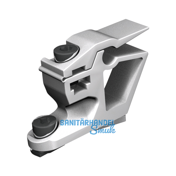 CINETTO PS48 Stopper zu Laufschiene, Kunststoff grau