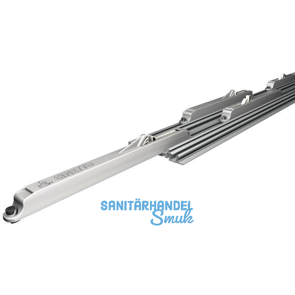 CINETTO PS48 D�mpfung bis 30 kg beidseitig, �ffnung-/Schlie�richtung, KS grau