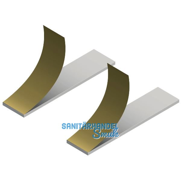 CINETTO PS48 Abdeckprofil Klebeset, Kunststoff