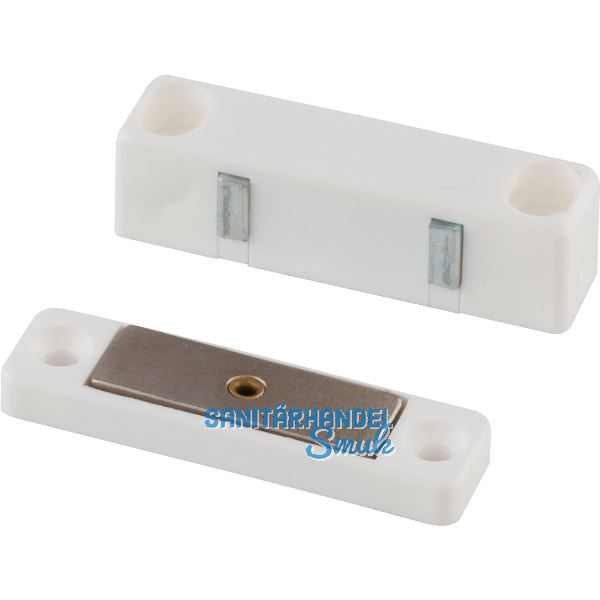 HETTICH Haftmagnetschnapper M93 + Gegenst�ck, HK 5 kg, KS wei�