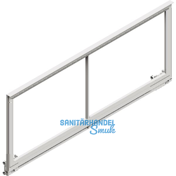 CINETTO PS70 Vertikal Schiebesystem, T�rrahmenset 1800 mm, Aluminium Dark Moka