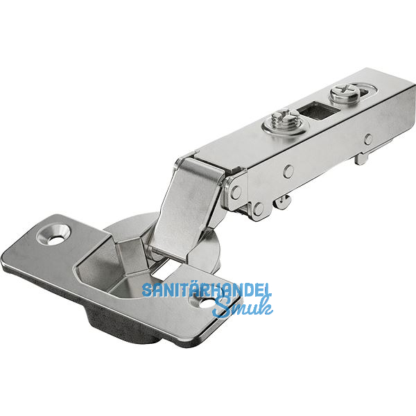 HETTICH Veosys TH 42 Topfscharnier aufliegend ged�mpft �W 105� Edelstahl
