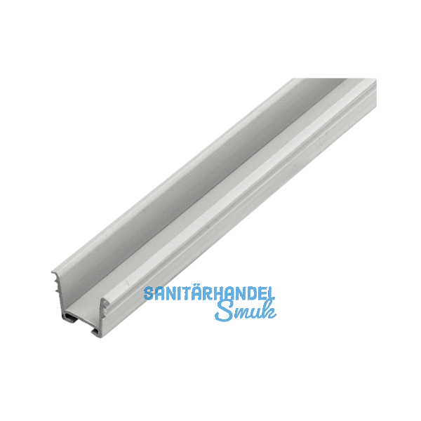 REHAU Laufschiene, L x B x H: 2500 x 13 x 12, Kunststoff lichtgrau