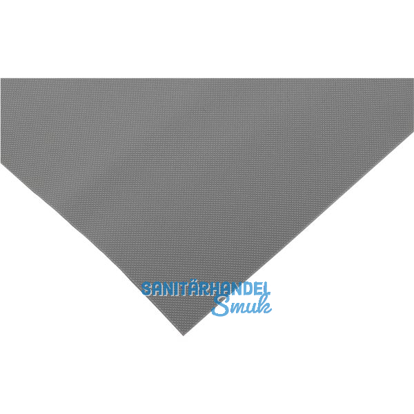 AGOFORM Antirutsch-Einlegematte Globe Breite 750 mm Graualuminium