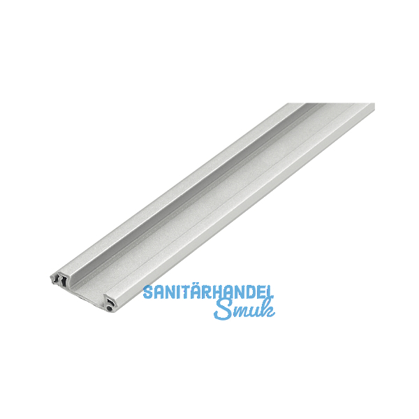 REHAU Zwischengriffleiste, Breite 25,5 mm, H 8 mm, L 2500 mm Kunststoff silber