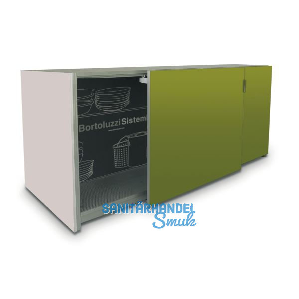 BORTOLUZZI Slider S20 Typ 5 Schiebet�rbeschlag, 600 x 1200, 2 t�rig; KB 1200