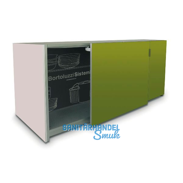 BORTOLUZZI Slider S Typ 5 Schiebet�rbeschlag, 1400 x 1200, 2 t�rig; KB 2800