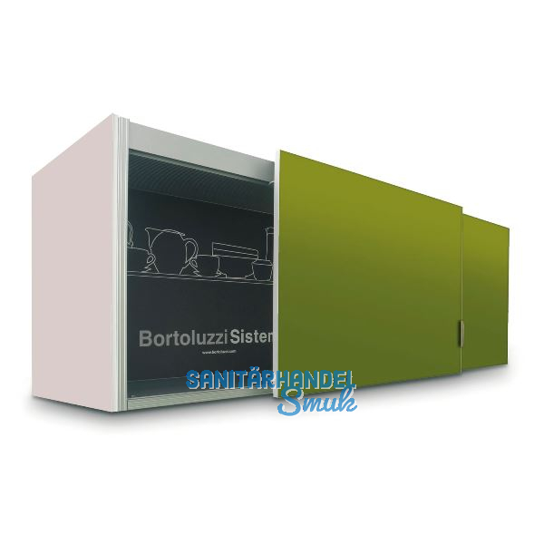 BORTOLUZZI Slider S 20 Typ 3 Schiebet�rbeschlag 1200 x 1200, 2 t�rig; KB 2400