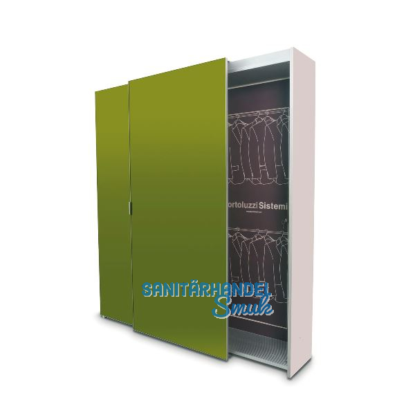 BORTOLUZZI Slider M50 Typ A33 Schiebet�rbeschlag 1900 x 2200, 2 t�rig; KB 3800