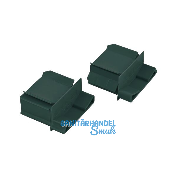 REHAU Gleiter f�r Abschlussleiste, Kunststoff schwarz