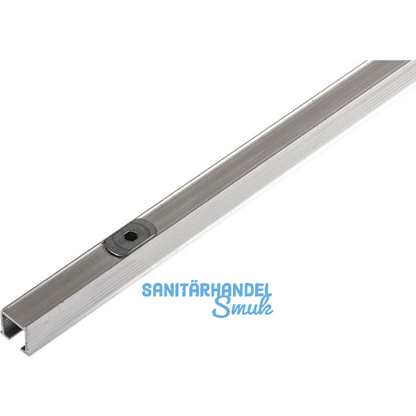 HAWA Clipo Einfach- Laufschiene mit Drehriegel, auf Ma�, Aluminium eloxiert