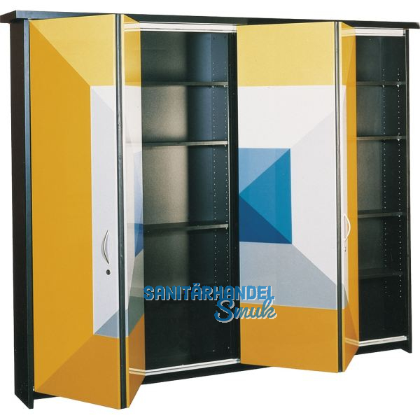 HAWA MULTIFOLD 30 Faltschiebet�rbeschlag, 2 Fl�geln, Faltt�r au�en