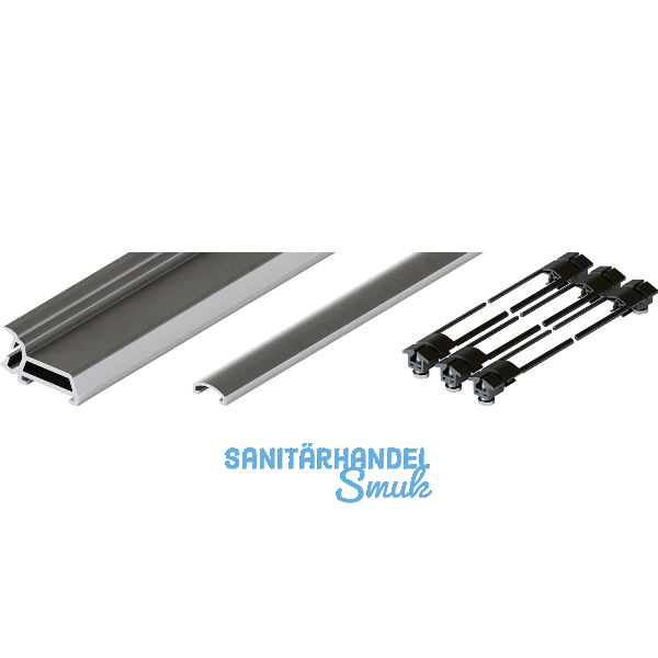 HAWA Folding Concepta III 20 Holm-Set, T�rh�he 1200 - 2200 mm, Alu eloxiert