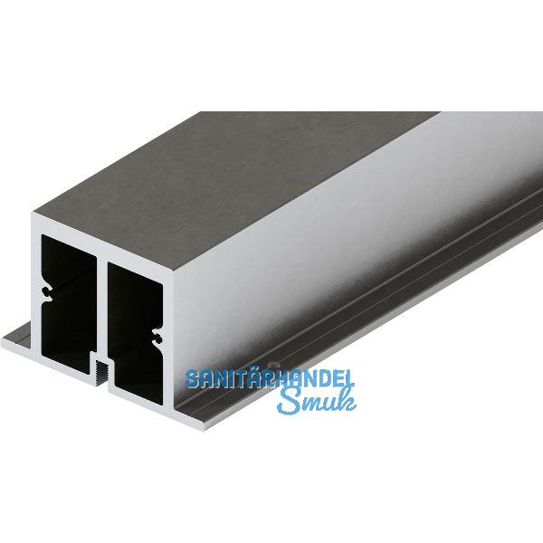 HAWA Folding Concepta III Verst�rkungsprofil 4-trg. L�nge 2765 mm, Alu eloxiert