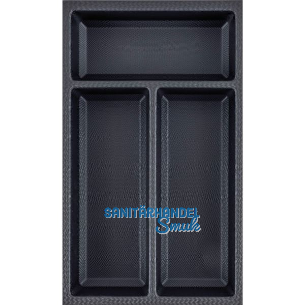 AGOFORM Besteckeinsatz Sky 400/30 Kunststoff schwarz