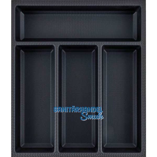 AGOFORM Besteckeinsatz Sky 400/40 Kunststoff schwarz