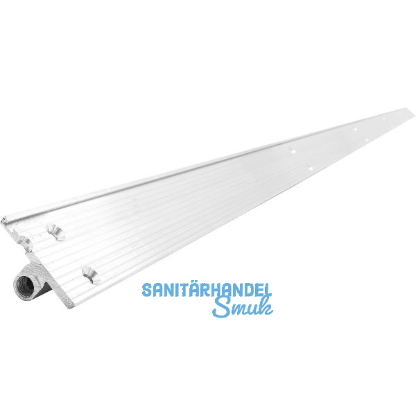 O.M.M Ausrichtbeschlag ST712 rechts, Aluminium, L�nge 2500 mm, 400 mm k�rzbar