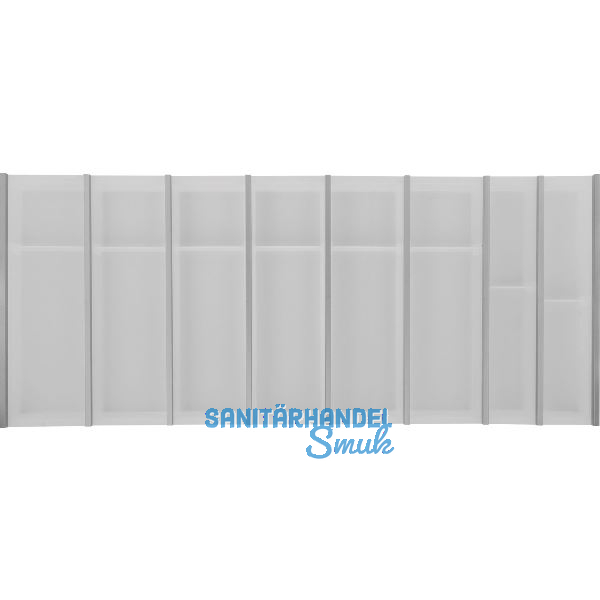 NINKA Schubkasteneinsatz-Set Cuisio KB 1200 mm MERIVOBOX Kunststoff Wei�