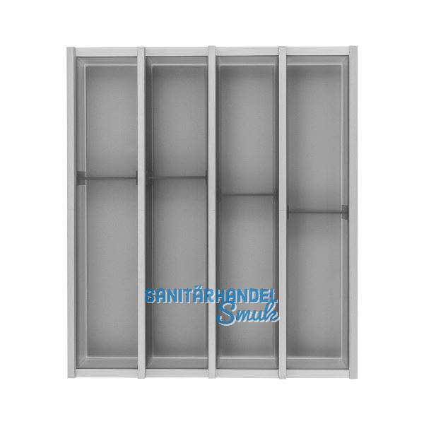 NINKA Schubkasteneinsatz-Set Cuisio KB 500 mm MERIVOBOX Kunststoff Graphit