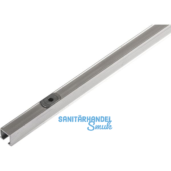 HAWA Clipo 16 H Einfach- Laufschiene mit Drehriegel, 2500 mm, Aluminium eloxiert
