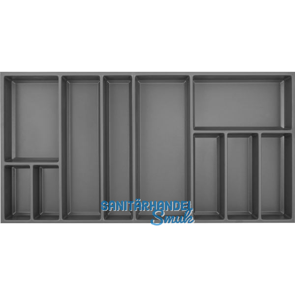 AGOFORM Besteckeinsatz Sky 550/100 Kunststoff schiefergrau