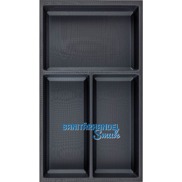 AGOFORM Besteckeinsatz Sky 550/35 Kunststoff schwarz