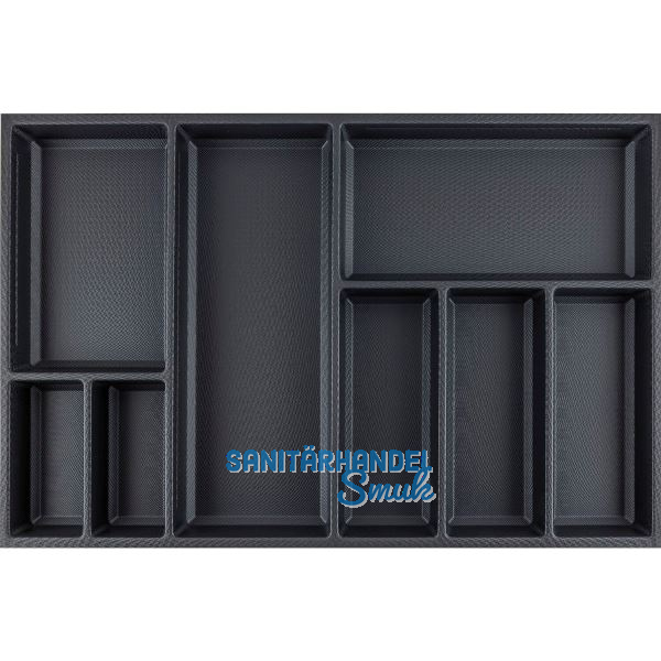 AGOFORM Besteckeinsatz Sky 550/80 Kunststoff schwarz