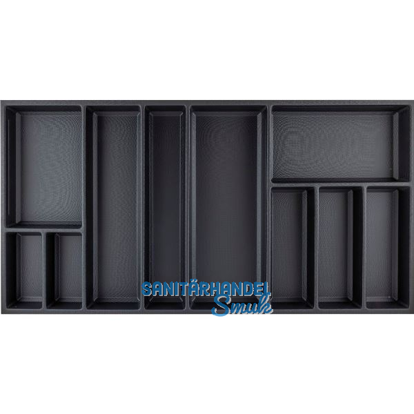 AGOFORM Besteckeinsatz Sky 550/90 Kunststoff schwarz