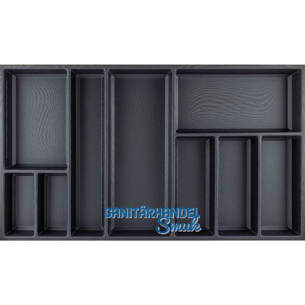 AGOFORM Besteckeinsatz Sky 550/100 Kunststoff schwarz