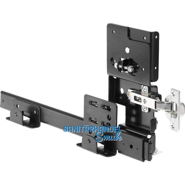 ACCURIDE 1321 Beschl�gegarnitur, L�nge 557 mm, Stahl schwarz chromatiert