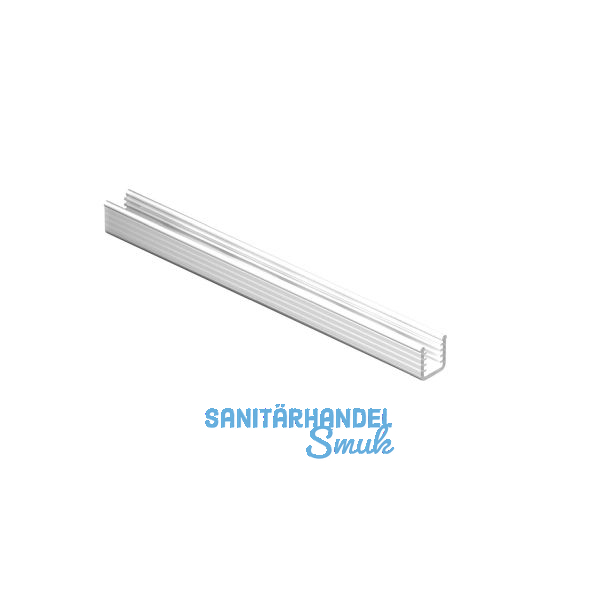 VITRIS Einschuhprofil, Glasst�rke 5 oder 6 mm, Kunststoff transparent