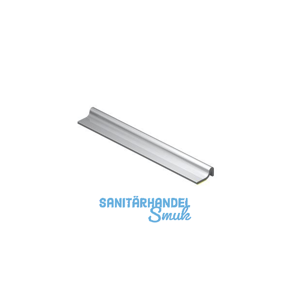 VITRIS Einbahn - Laufschiene auf Ma�, Aluminium natur eloxiert