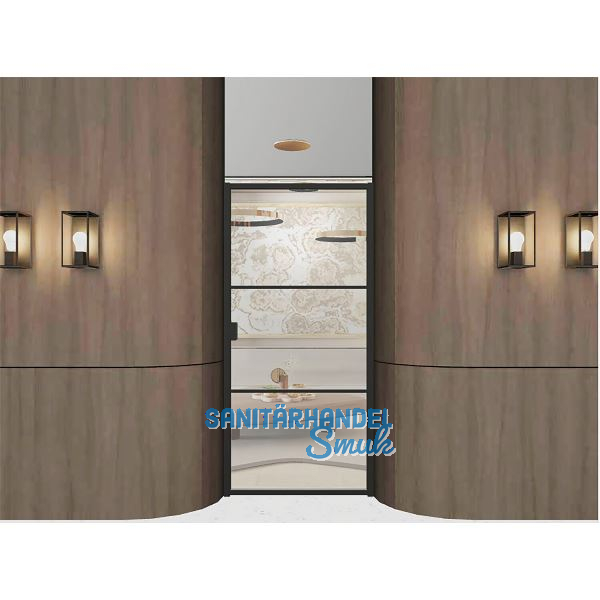 ARLU DIVINA� Dreht�r 2100 x 1000 mm, schwarz