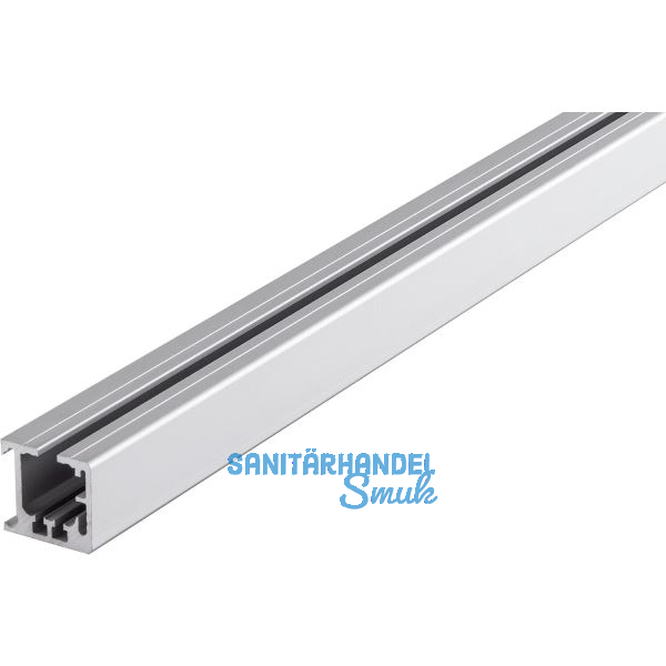 HAWA Regal B Laufschiene zum Aufclipsen auf Ma�, Aluminium eloxiert