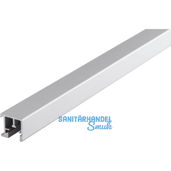 HAWA Regal B F�hrungsschiene zum Aufclipsen 2500 mm, Aluminium eloxiert