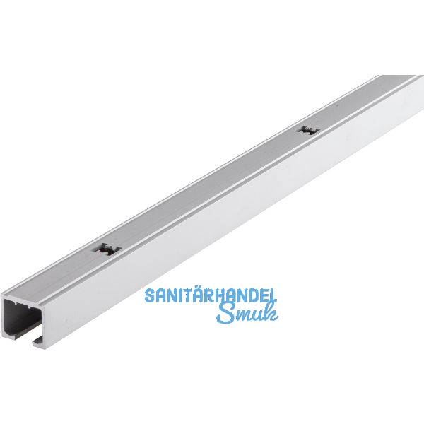 HAWA Clipo 26/36 Laufschiene gelocht zum Aufschrauben, auf Ma�, Alu eloxiert