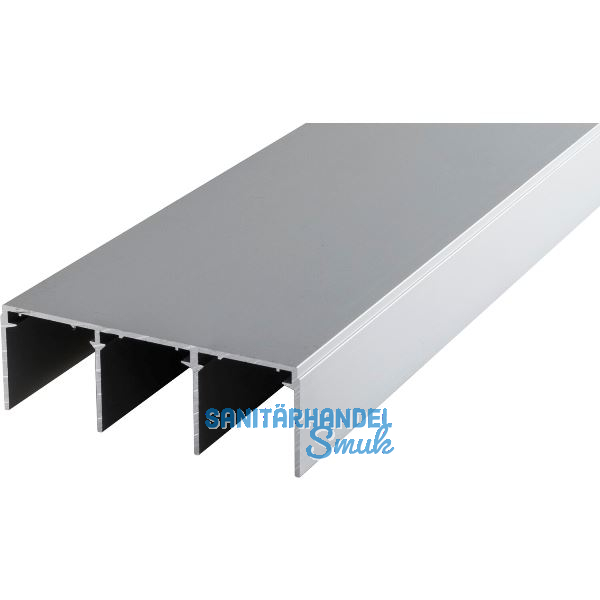 HAWA DIVIDO 80 Dreifachf�hrungsschiene 6000 mm , eloxiert