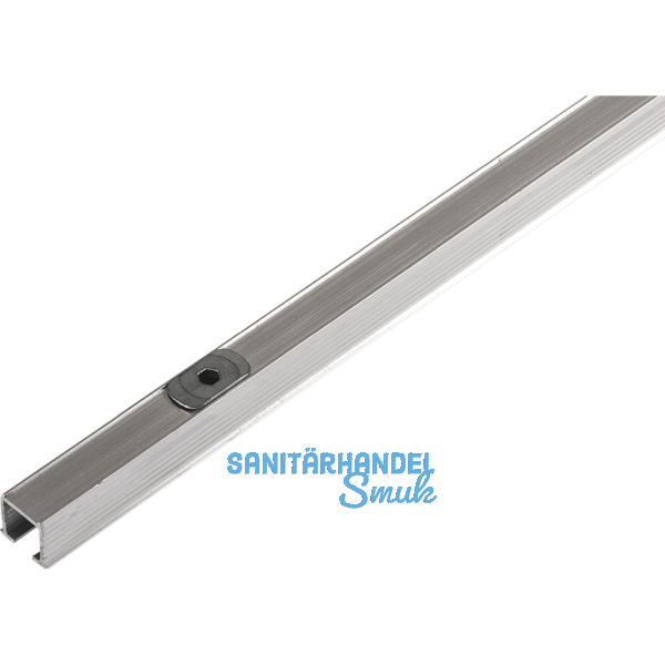 HAWA Clipo Einfach- Laufschiene mit Drehriegel, 2500 mm, Aluminium eloxiert